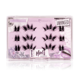 Unhinged Super Pre-Glued Half Strip Lash