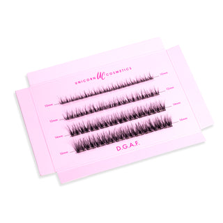 D.G.A.F Super Pre-Glued Party Lashes Full Kit