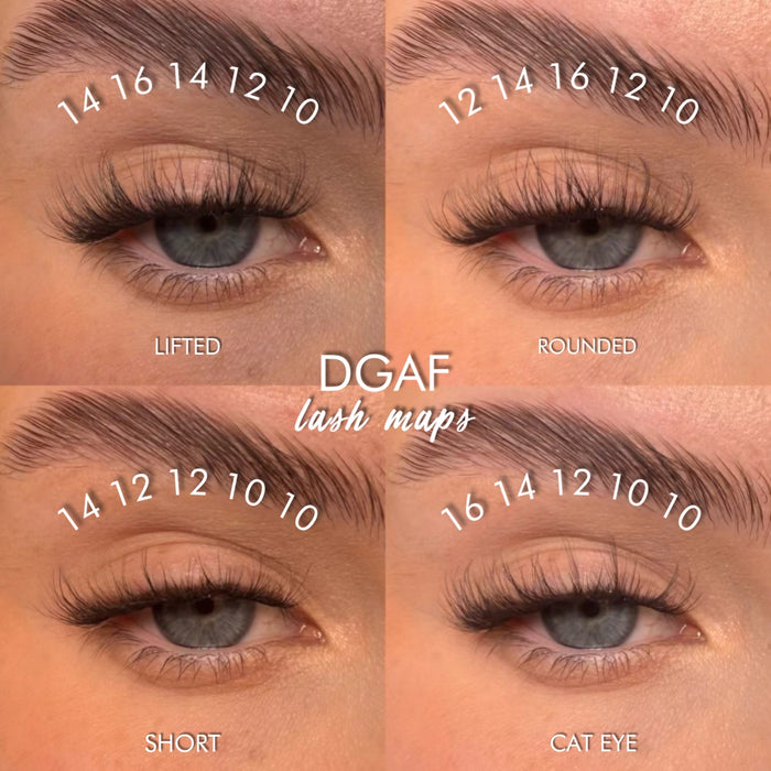 D.G.A.F Super Pre-Glued Lash Starter Kit - Unicorn Cosmetics