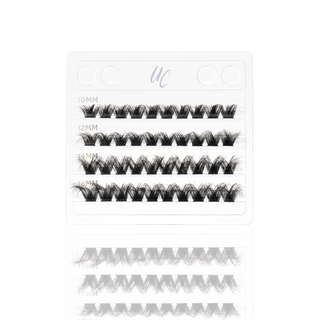 Full Volume Don't Curl My Vibe UnBearlievable DIY Russian Clusters - Unicorn Cosmetics