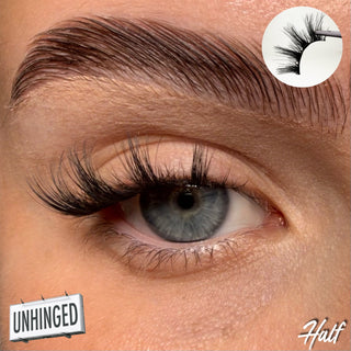 Unhinged Super Pre-Glued Half Strip Lash