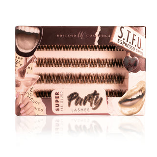 S.T.F.U. in Espresso Swirl Super Pre-Glued Lashes - Unicorn Cosmetics