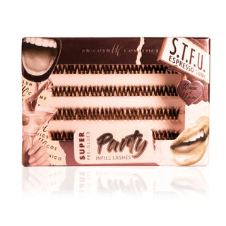 S.T.F.U. in Espresso Swirl Super Pre-Glued Lashes - Unicorn Cosmetics