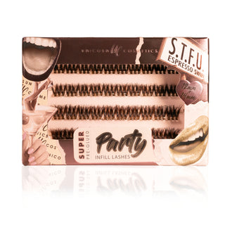S.T.F.U. in Espresso Swirl Super Pre-Glued Lashes - Unicorn Cosmetics