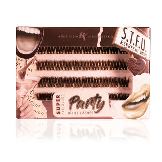 S.T.F.U. in Espresso Swirl Super Pre-Glued Lashes - Unicorn Cosmetics