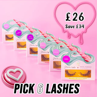 Budget Deal - Pick Any 6 Lashes