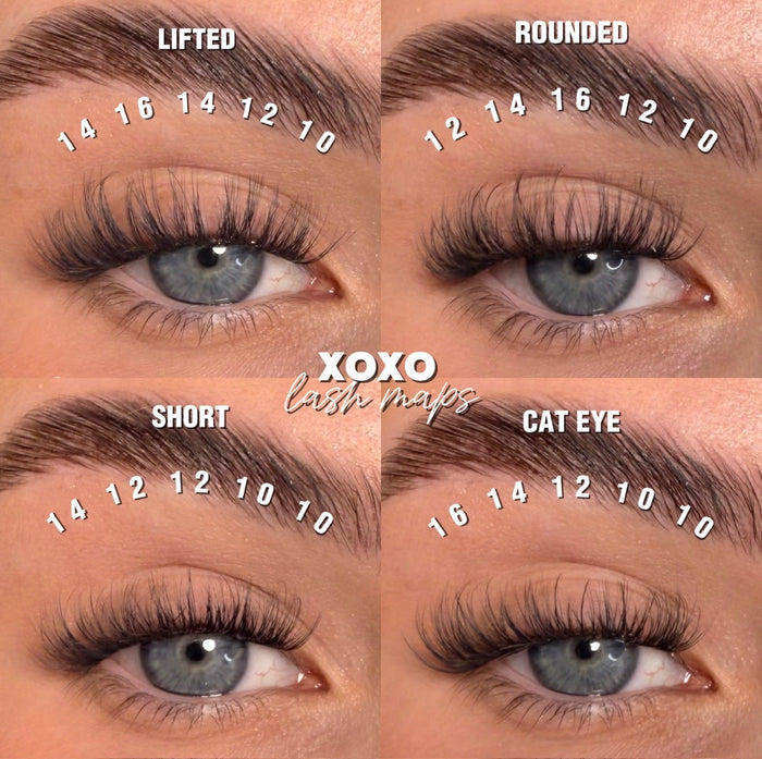 XOXO Super Pre-Glued Party Lashes - Limited Edition - Unicorn Cosmetics
