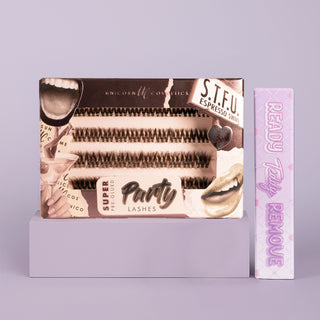 Super Pre-Glued Lashes + Remover Duo - Unicorn Cosmetics