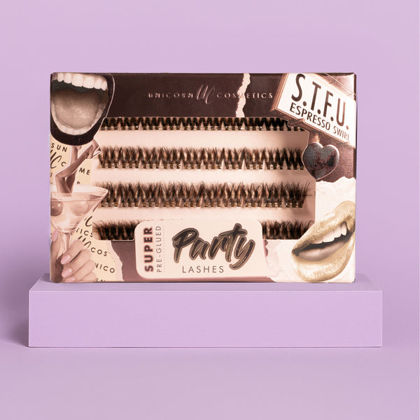 S.T.F.U. in Espresso Swirl Super Pre-Glued Lashes